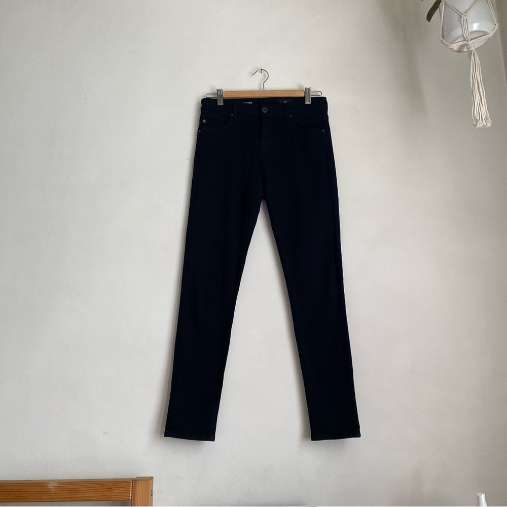 black farrah skinny ankle jeans